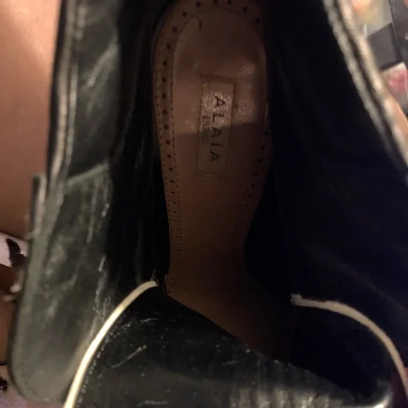 Alaia snow leopard booties size 38 - Picture 5 of 5